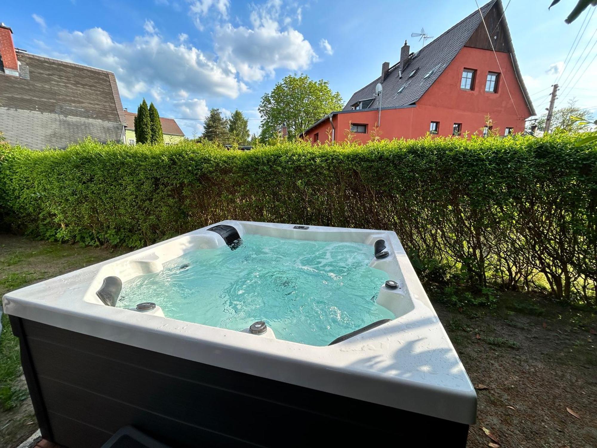 Maisonette-Fewo Fritz Mit Infrarotsauna Großschönau Zewnętrze zdjęcie